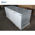 520L Double Doors Top Open Horizontal Electric Deep Chest Freezer